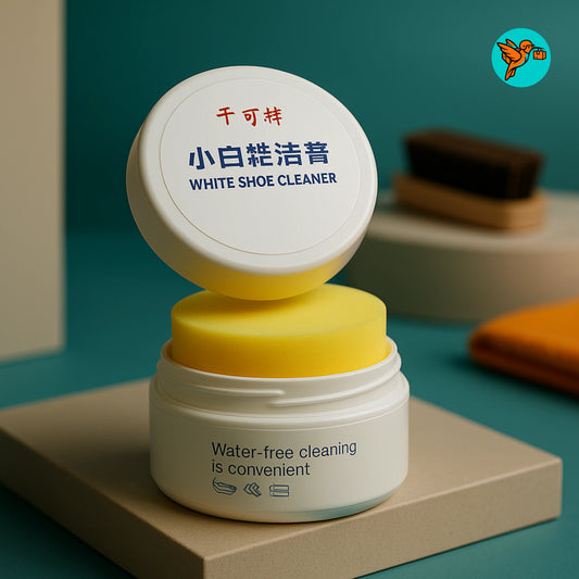 Crema de Limpieza Multifuncional para Zapatos - Removedor de Manchas