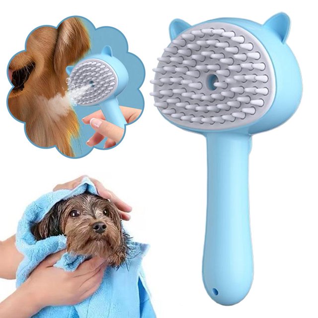 Cepillo Autolimpiante para Gatos - Ergonómico, Suave y Anti-Caída de Pelo