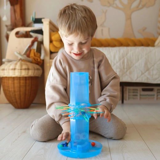 Juego de Habilidad “No Dejes Caer las Bolas”