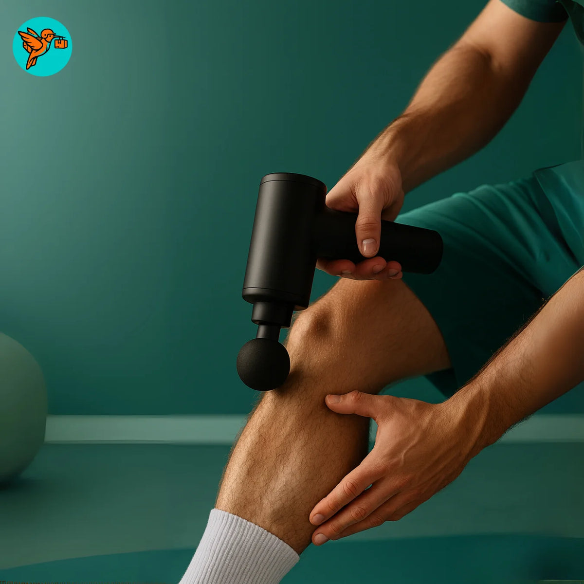 Pistola de Masaje Muscular Portátil