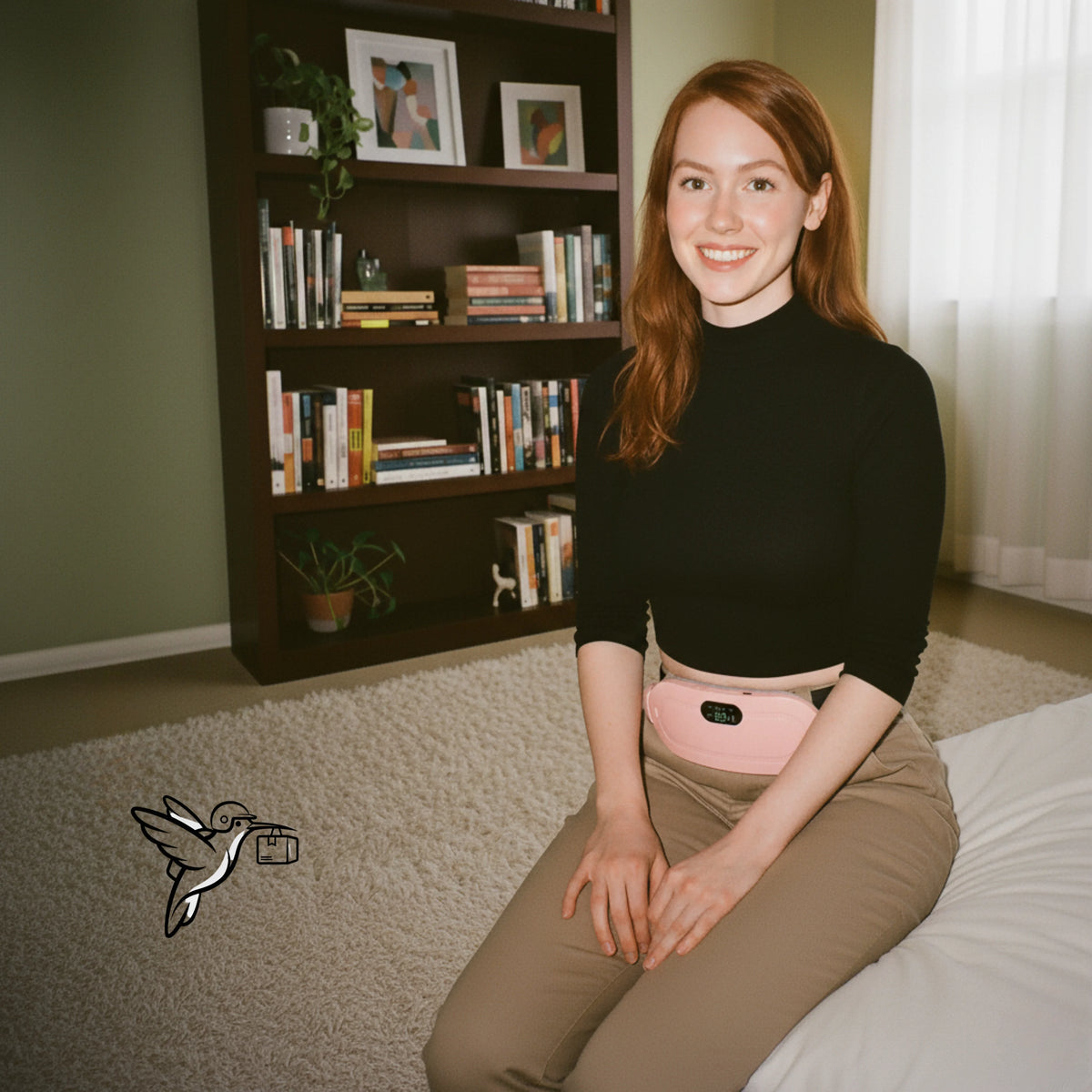 CINTURÓN CALMANTE CÓLICOS MENSTRUALES