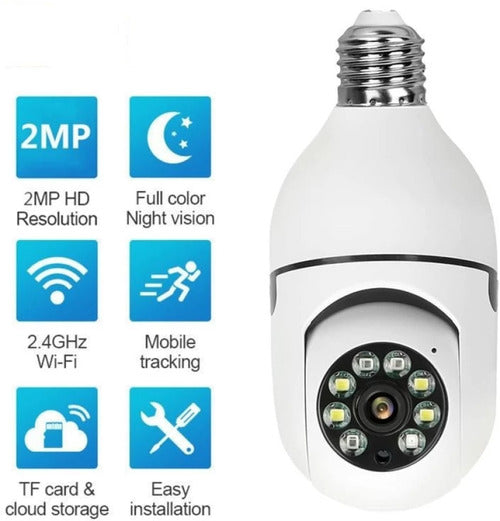 CÁMARA BOMBILLO 2MP E27