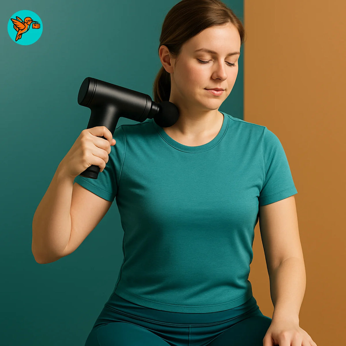 Pistola de Masaje Muscular Portátil