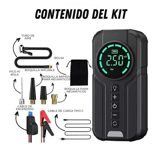 TURBOPUMP | AUXILIAR DE PARTIDA 4 EN 1