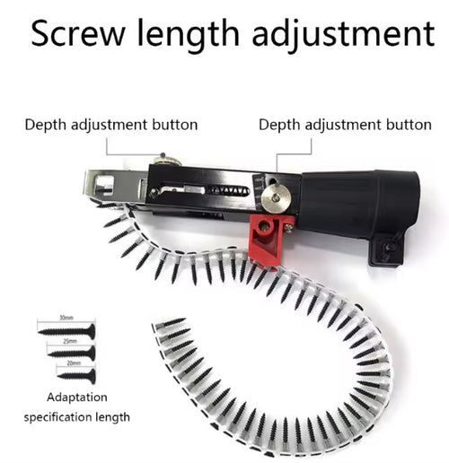 Adaptador Automático para Drill | Coloca Tornillos en Serie Más Rápido