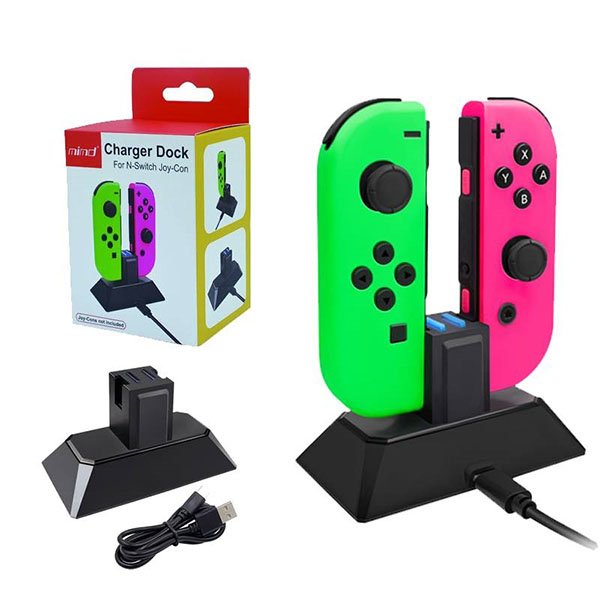 Cargador Dual para Nintendo Switch SND-4