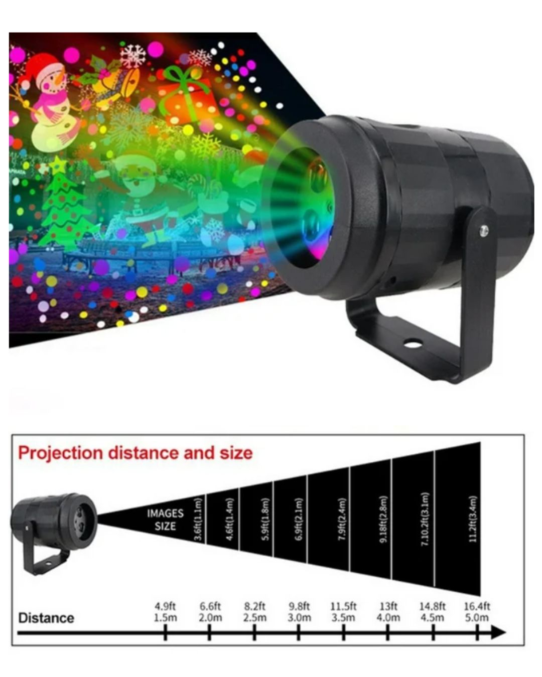 PROYECTOR DE FIGURAS DE NAVIDAD