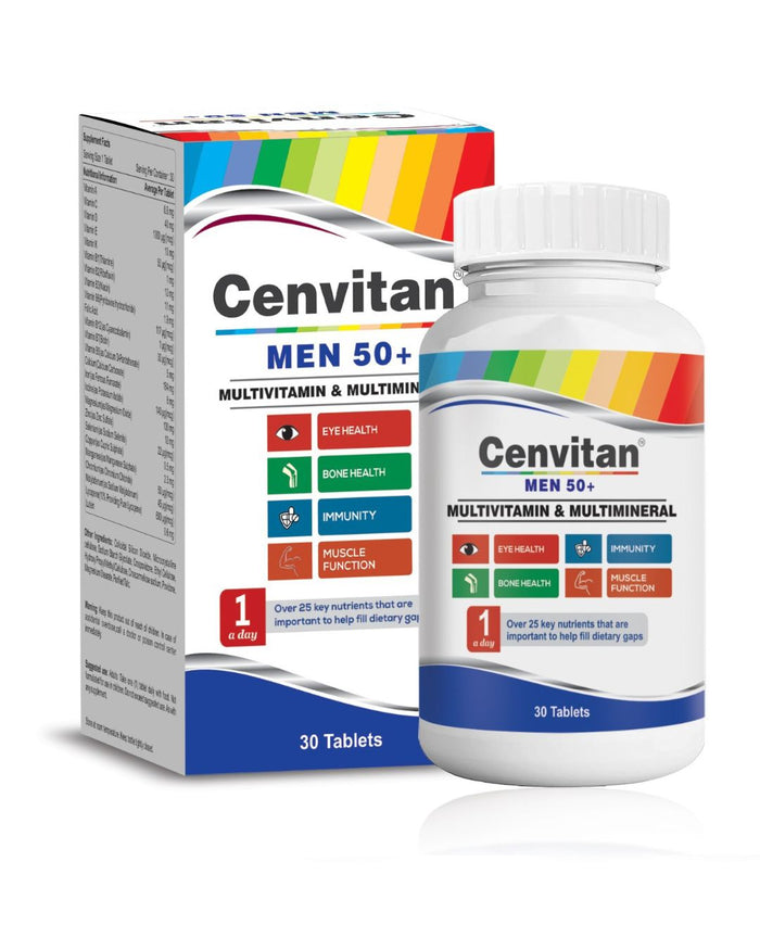 MULTIVITAMINICO CENVITAN HOMBRES +50