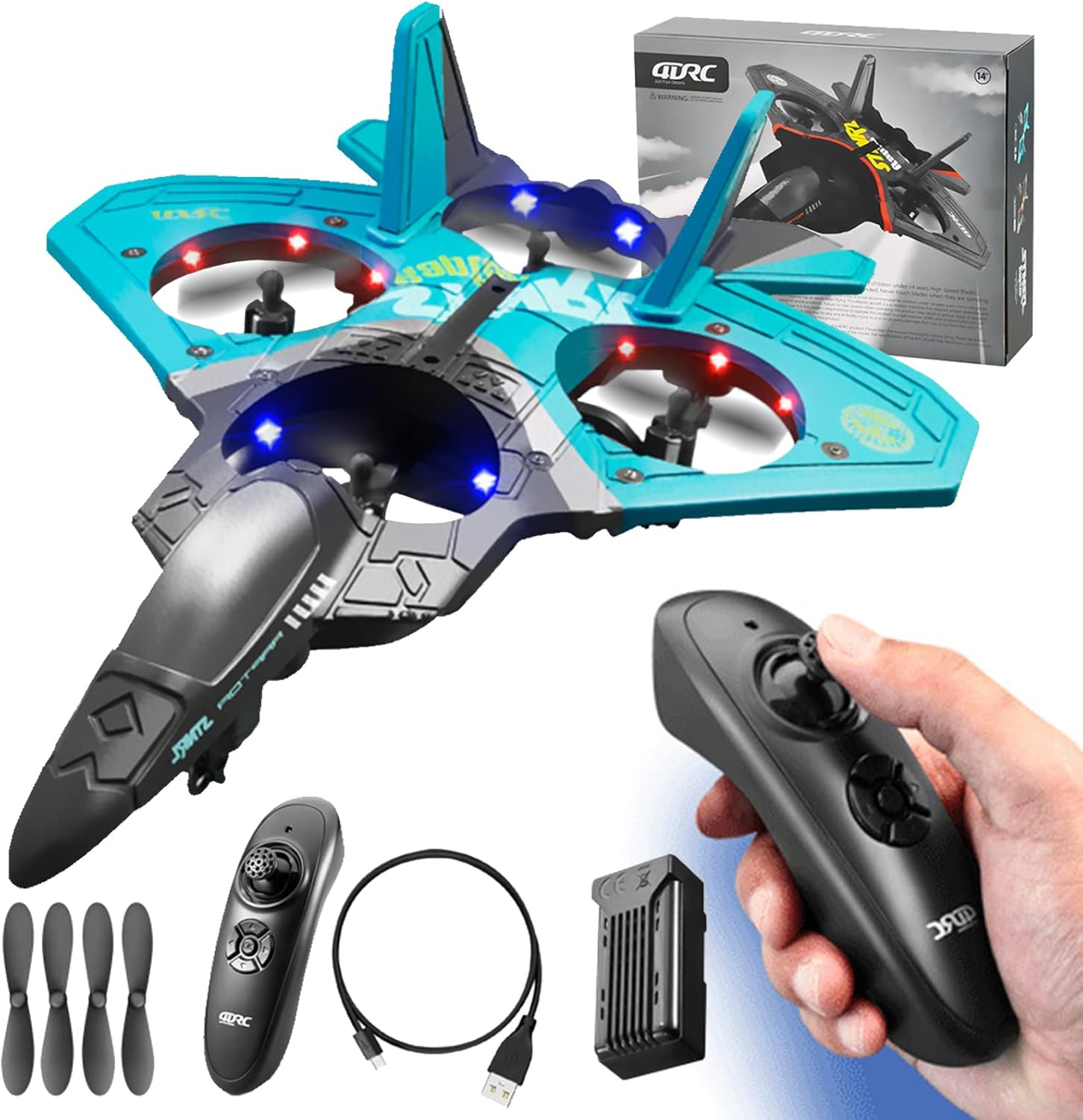 DRONE AVION ACROBATA