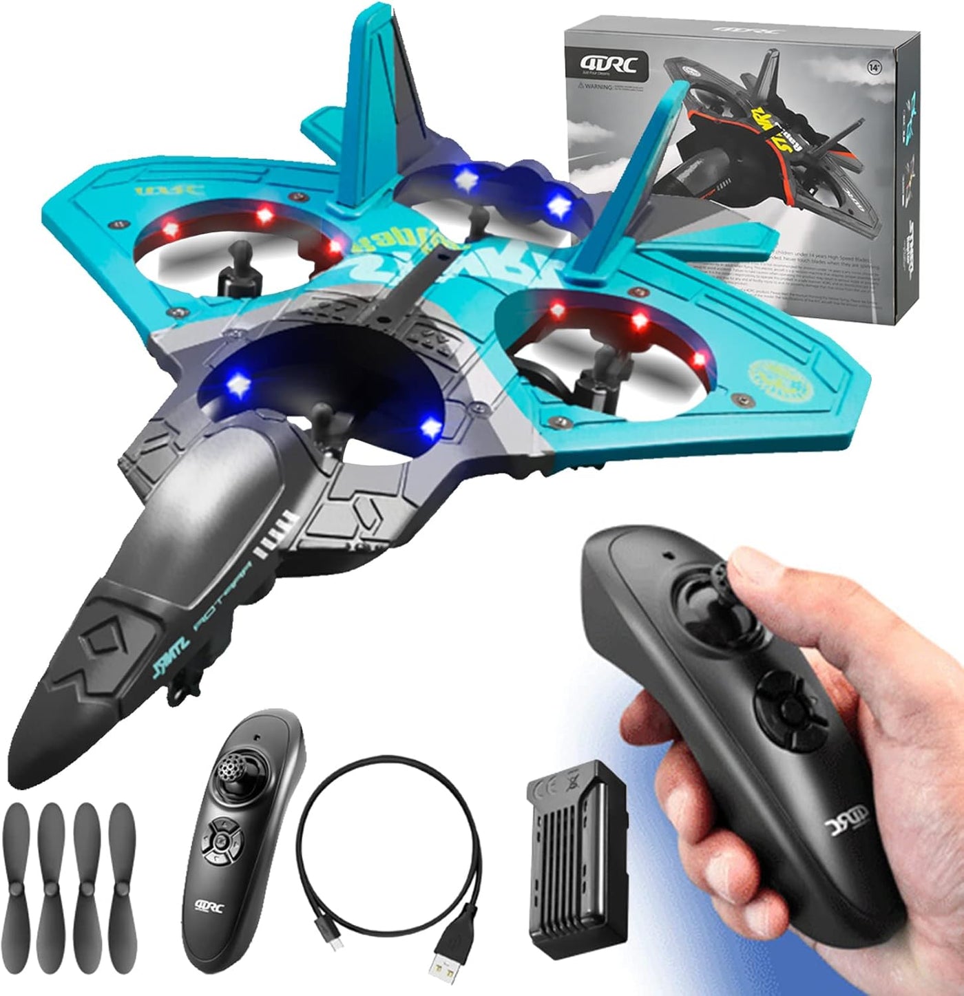 DRONE AVION ACROBATA