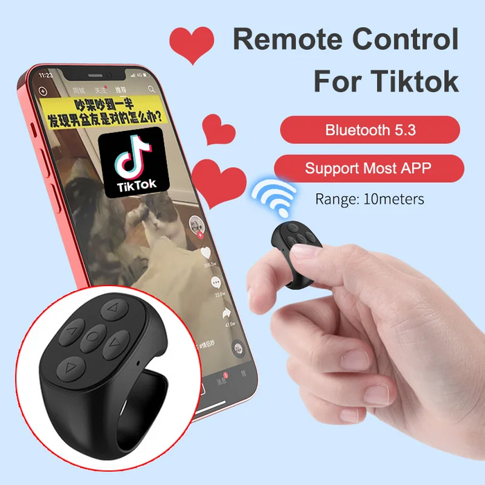 Anillo Remoto Bluetooth para Celular