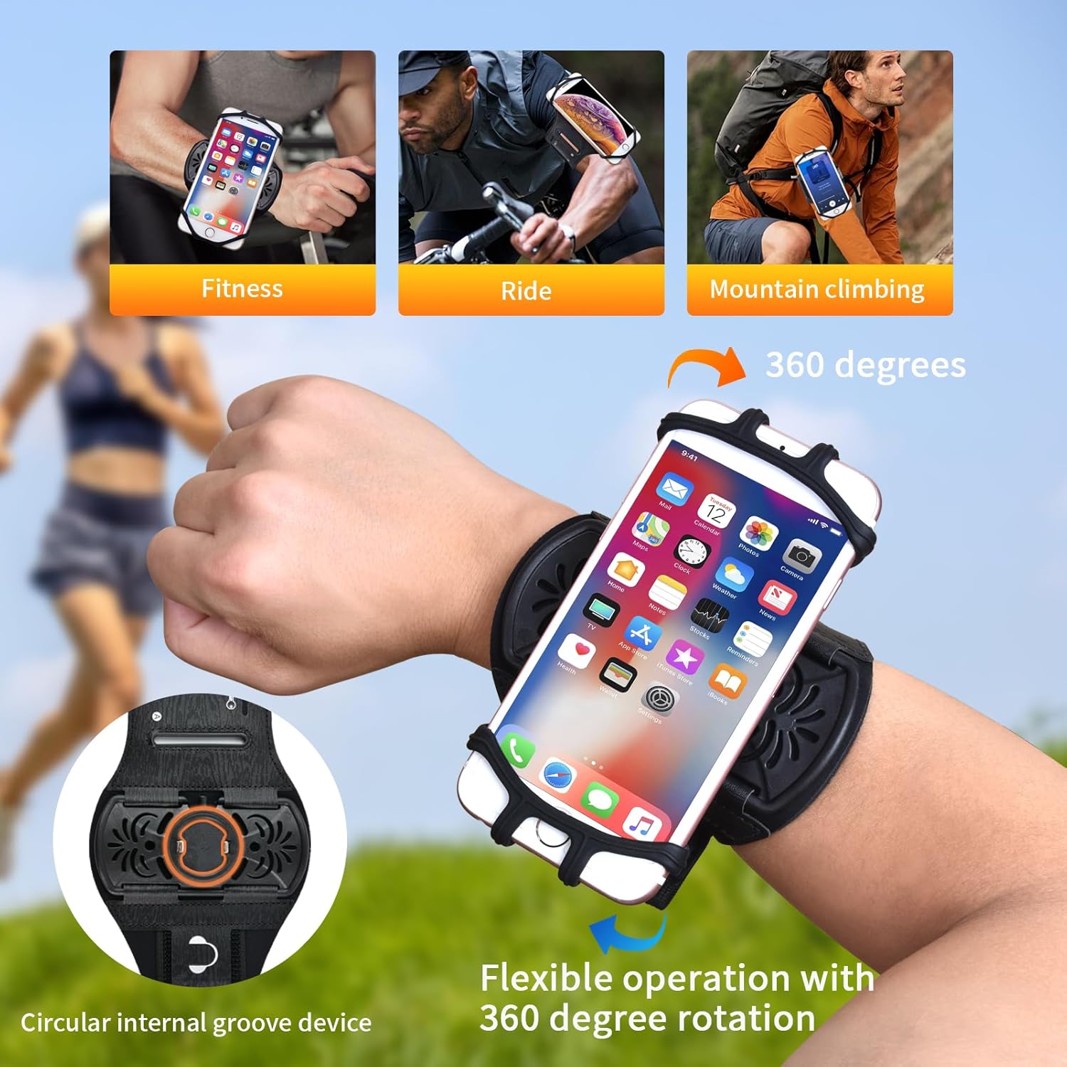 Banda de Brazo Deportiva | Entrena sin Cargar tu Celular