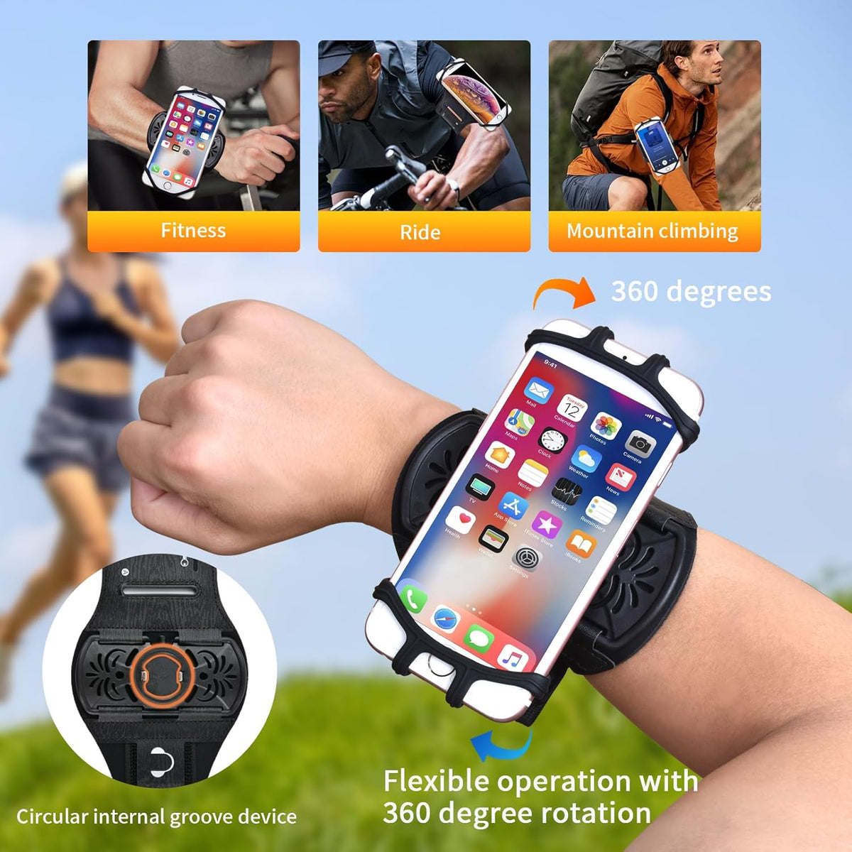 Banda de Brazo Deportiva | Entrena sin Cargar tu Celular