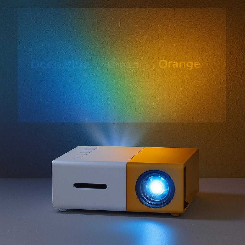 Mini Proyector LED Portátil para Cine en Casa