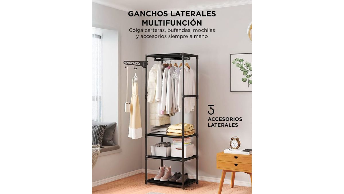Mueble perchero multifuncional