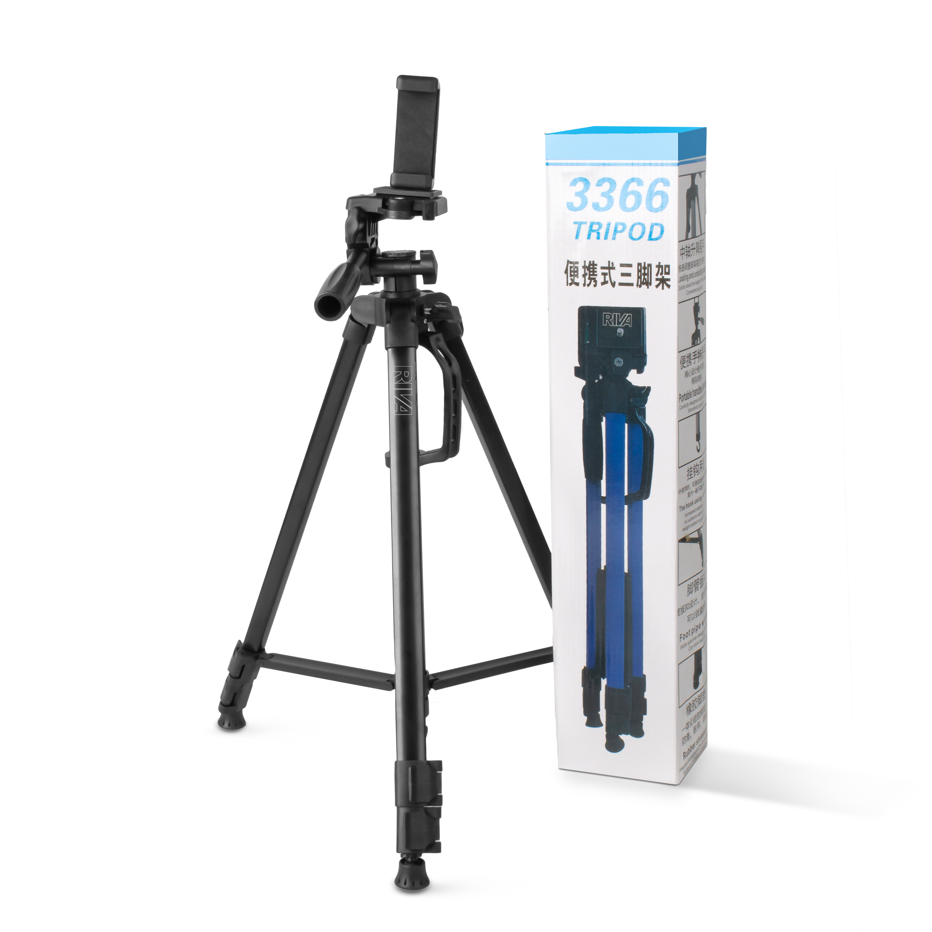 Trípode Profesional para Celular y Cámara | Estabilidad y Altura hasta 140 cm