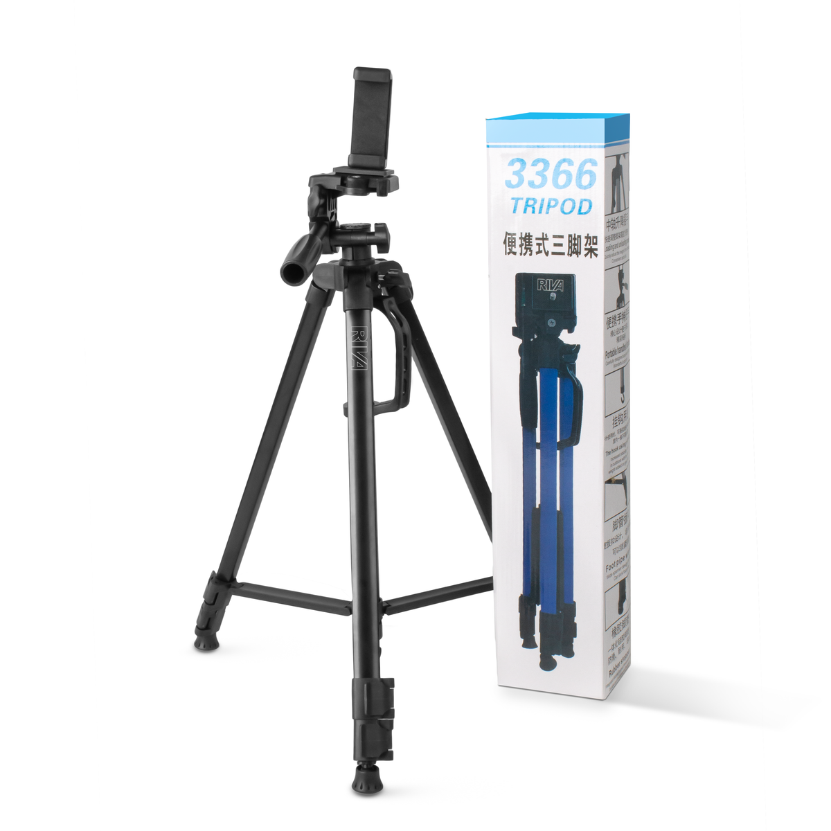 Trípode Profesional para Celular y Cámara | Estabilidad y Altura hasta 140 cm