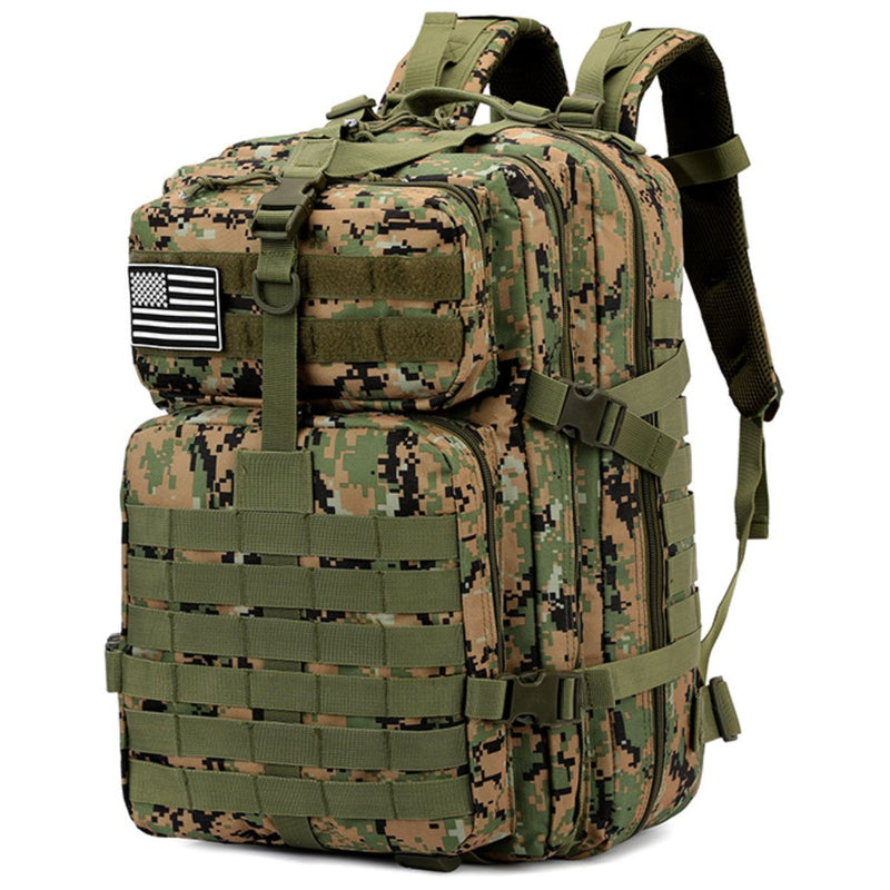 Mochila Táctica Militar 45L | Resistente para Viajes y Aventuras