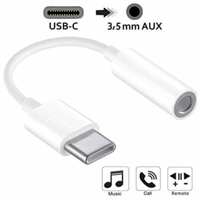 Adaptador audio tipo c a 3.5mm