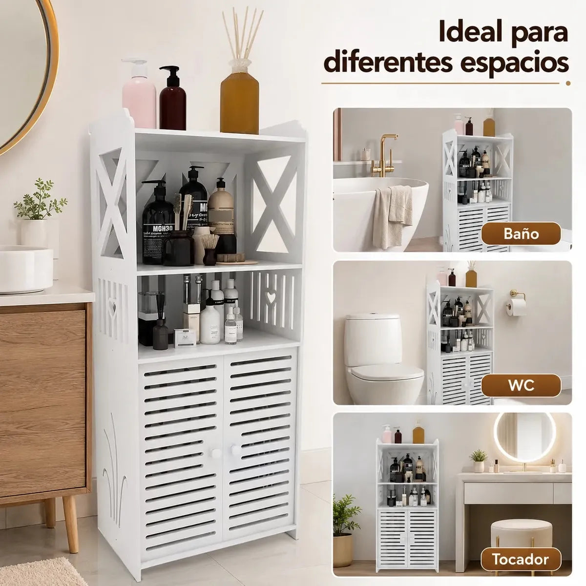 Estante Organizador Baño - Sanitario