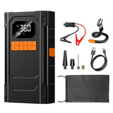 Arrancador Portátil 4 en 1 | Arranque, Compresor, Luz LED y Power Bank