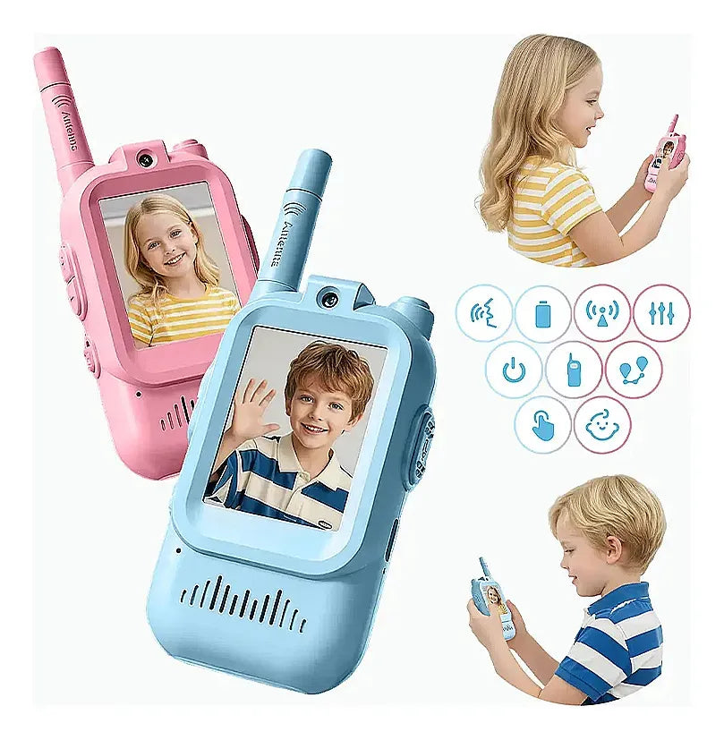 Walkie Talkies para Niños - Pack de 2 | Más Aventuras, Menos Pantallas