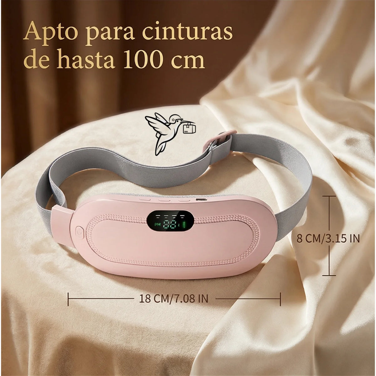 CINTURÓN CALMANTE CÓLICOS MENSTRUALES