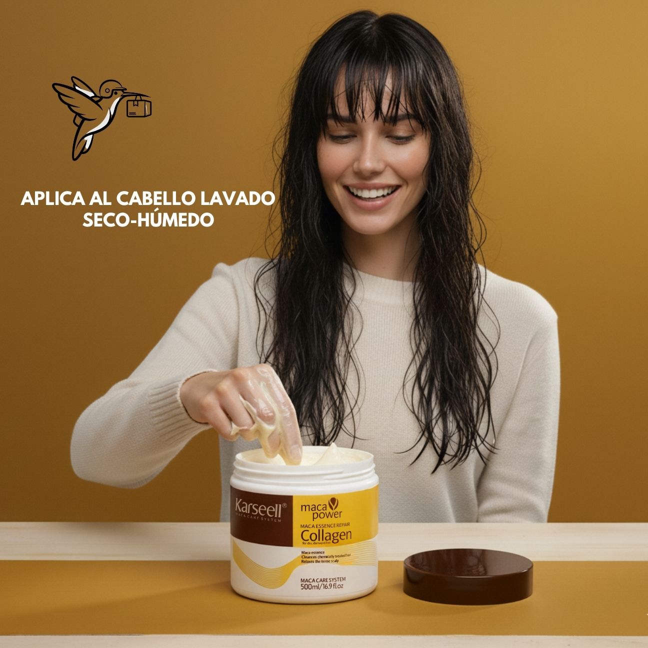 MASCARILLA CAPILAR COLÁGENO KARSEELL [ORIGINAL-ORGÁNICO]