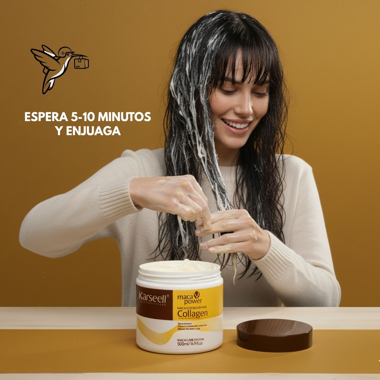 MASCARILLA CAPILAR COLÁGENO KARSEELL [ORIGINAL-ORGÁNICO]