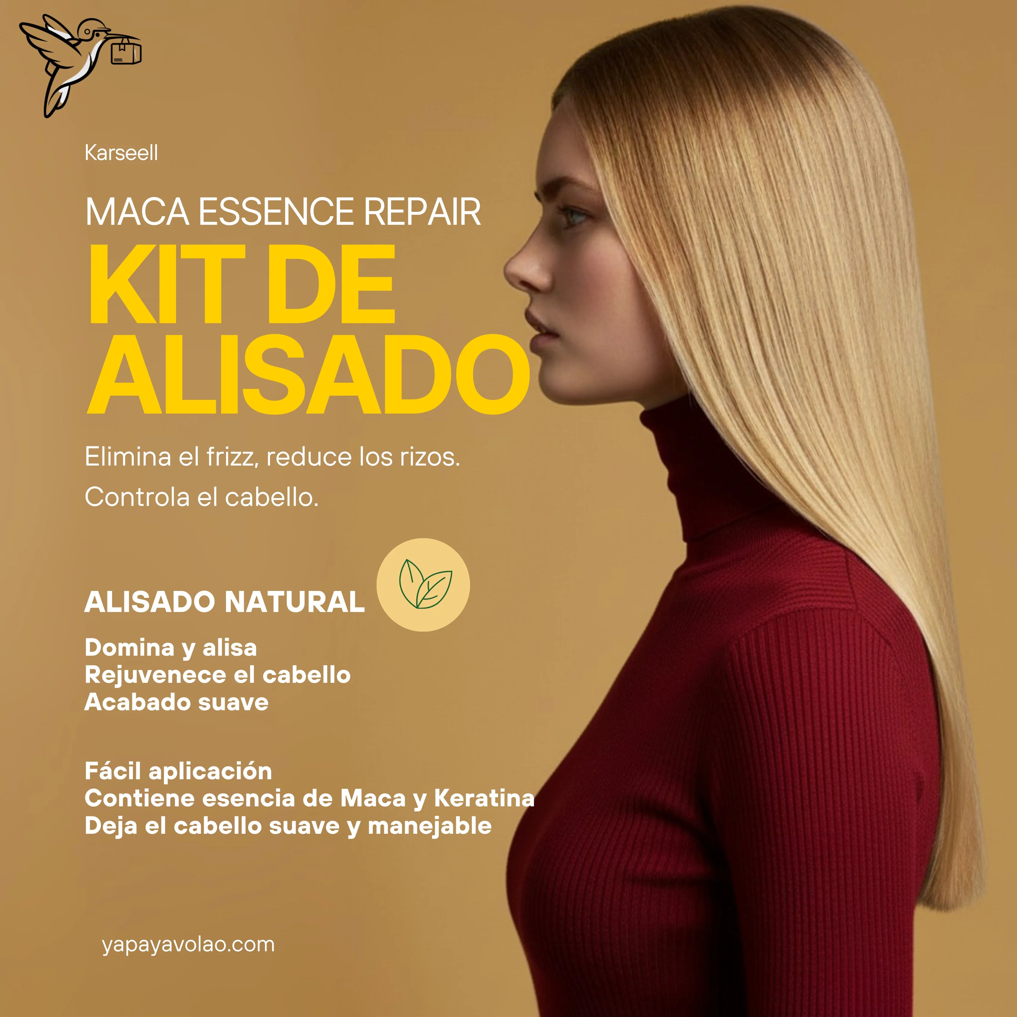 KIT ALISADO KARSEELL 12 SEMANAS