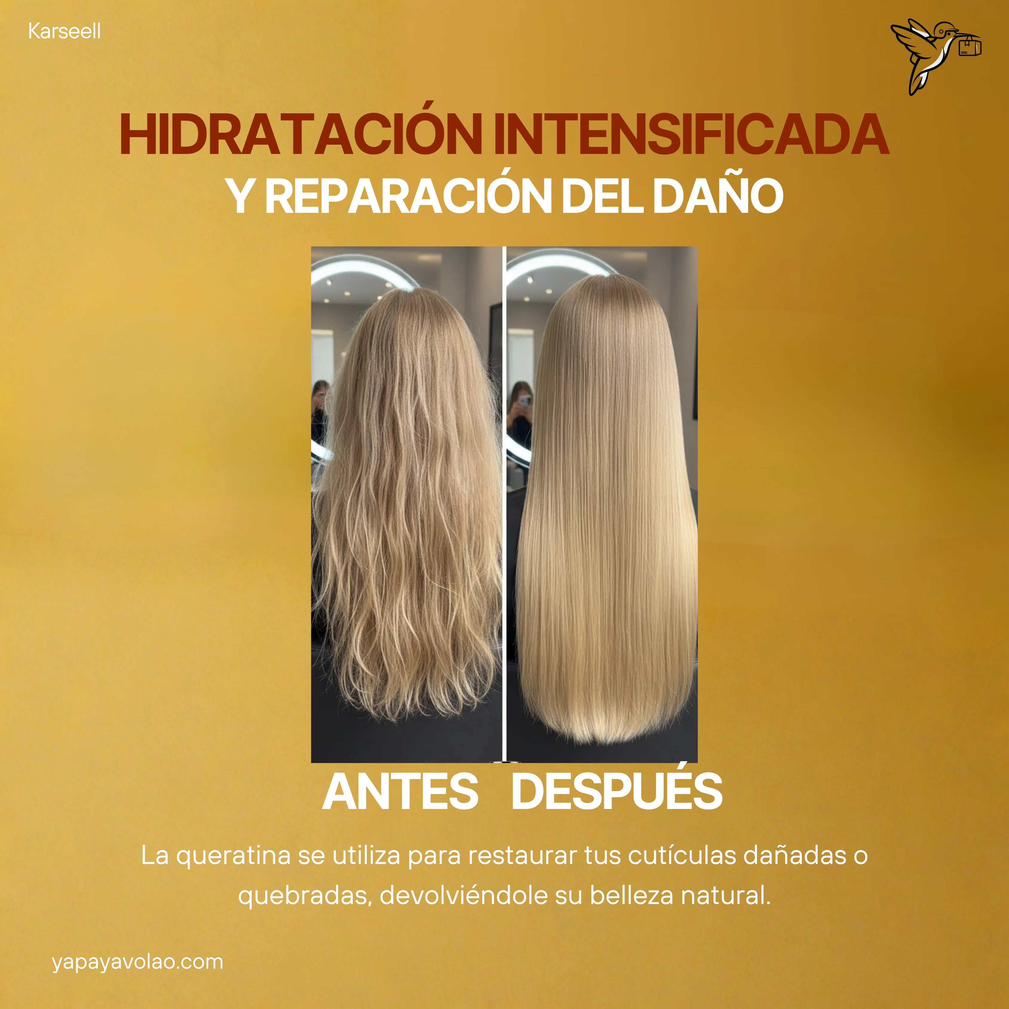 KIT ALISADO KARSEELL 12 SEMANAS