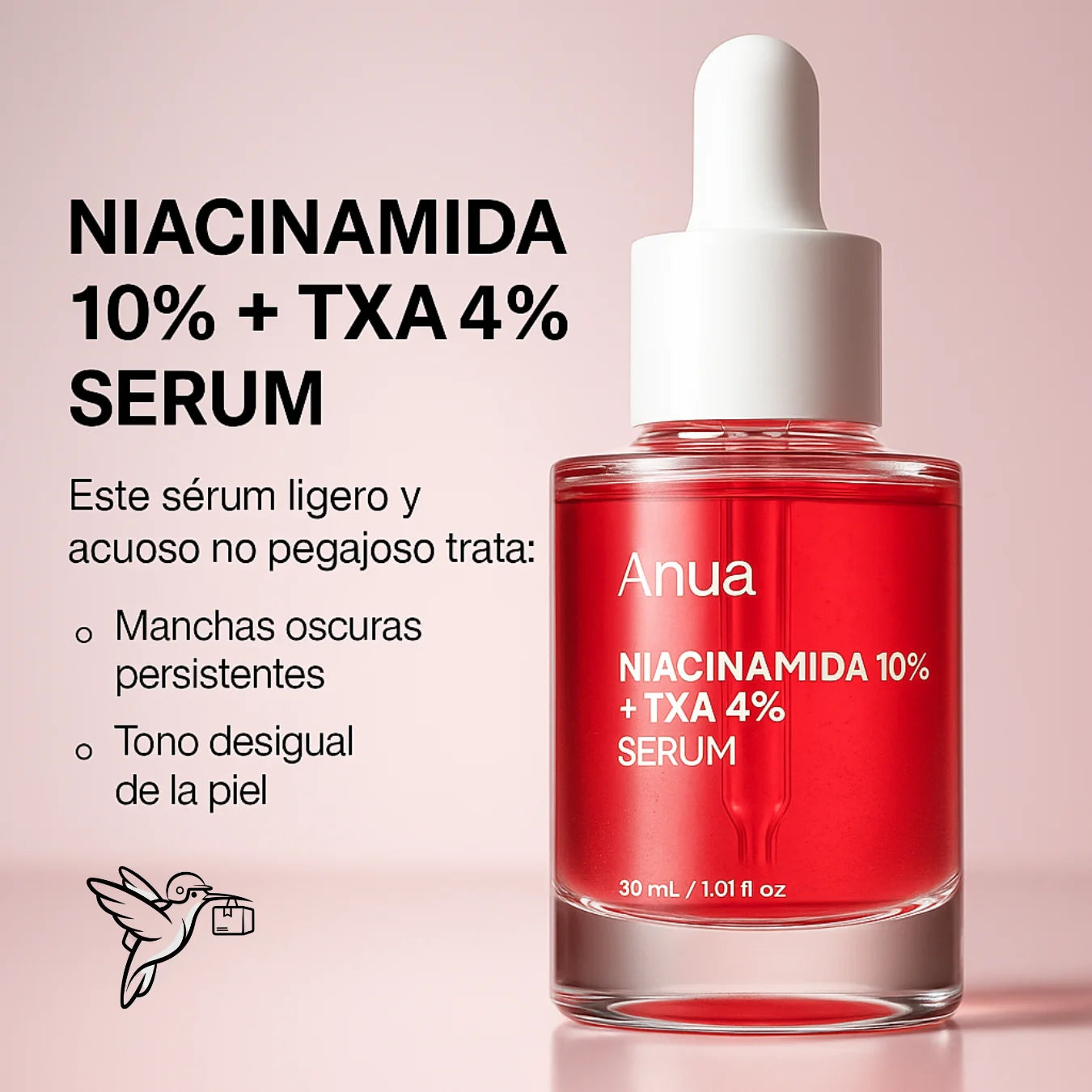 SUERO DE ACIDO 10% NIACINAMIDA ANUA 30ML