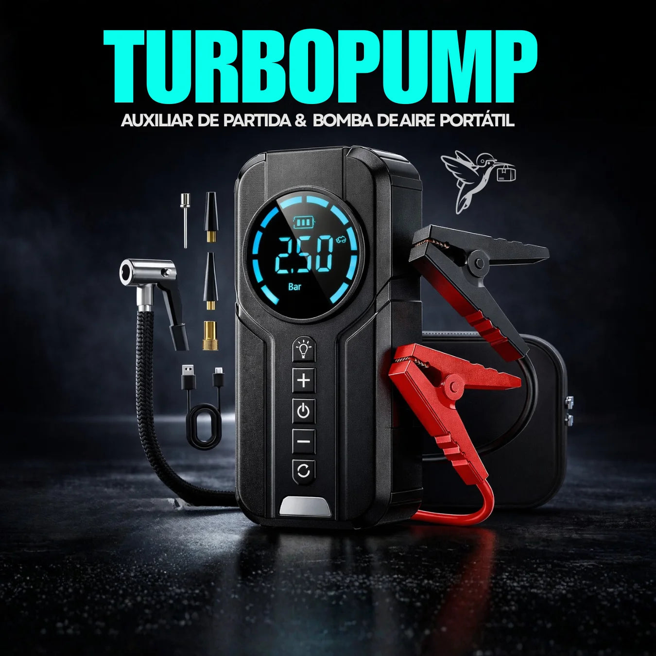 TURBOPUMP | AUXILIAR DE PARTIDA 4 EN 1