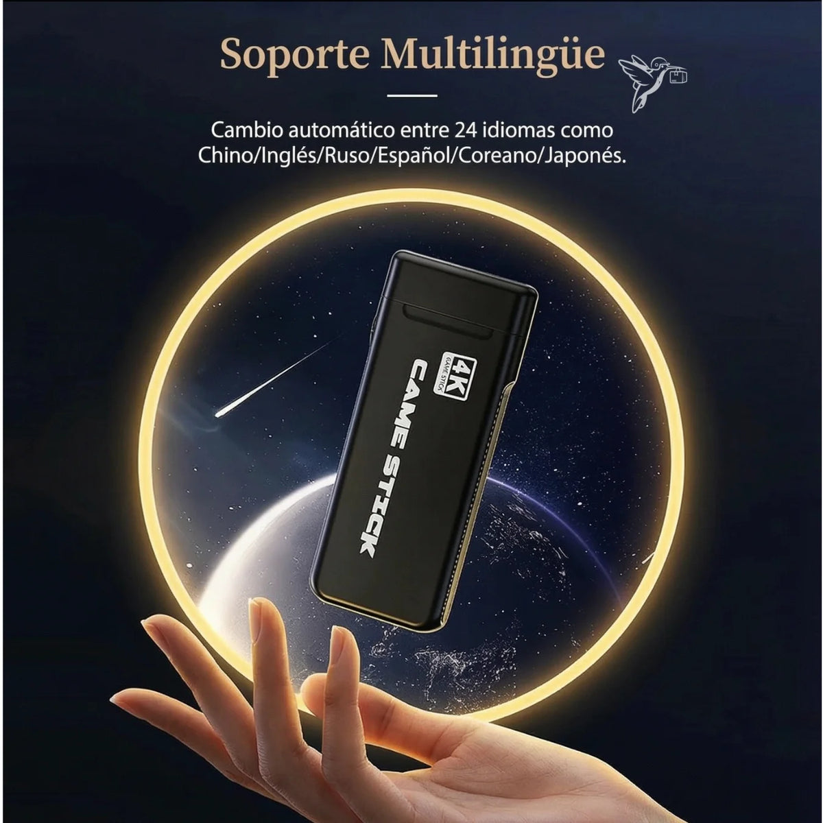 CONSOLA RETRO HDMI - M8 PRO GAME STICK 4K