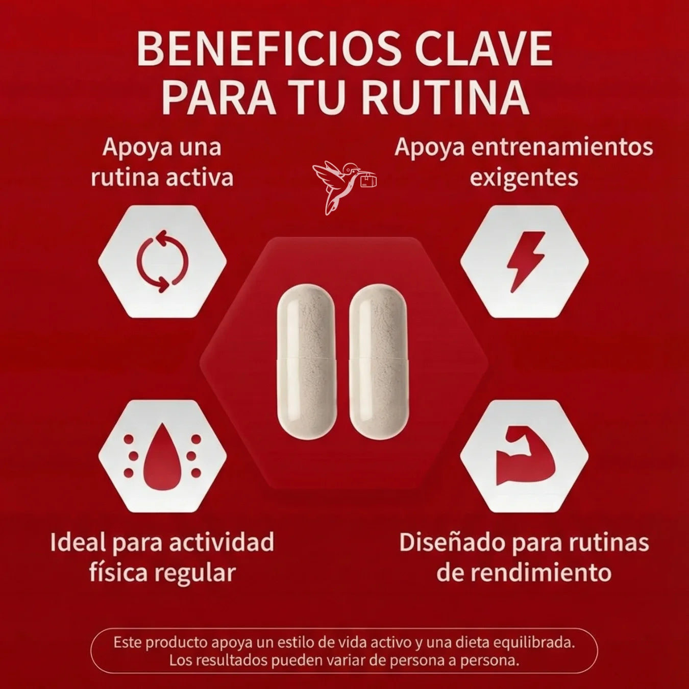 ÓXIDO NÍTRICO x60 – Fórmula Pre-Workout para Rutinas Intensas