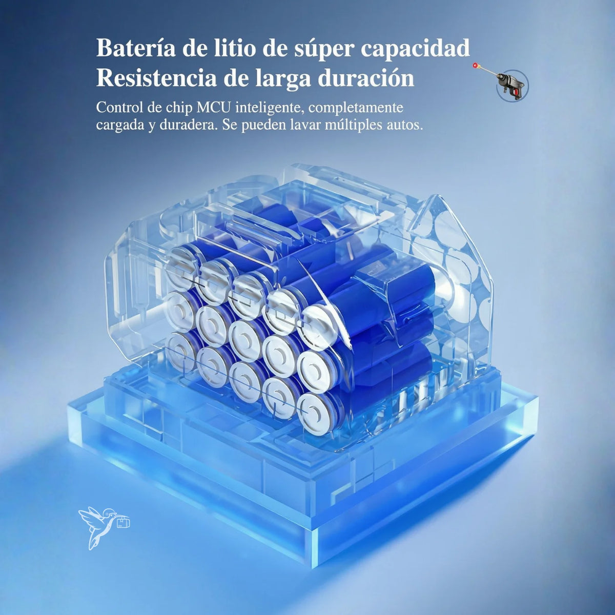 Hidrolavadora Portátil de Alta Presión | Limpia sin Esfuerzo