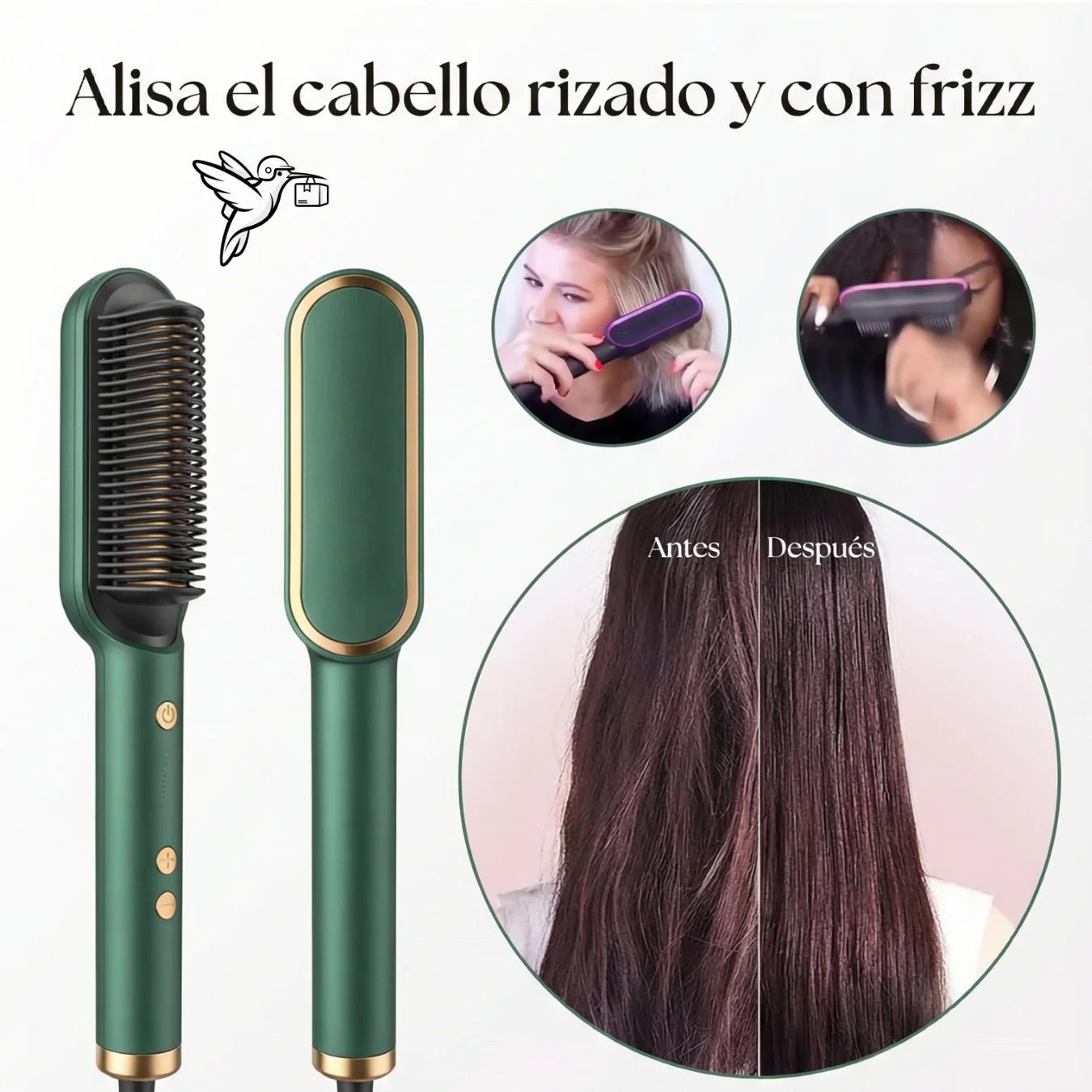 CEPILLO ALISADOR ELÉCTRICO