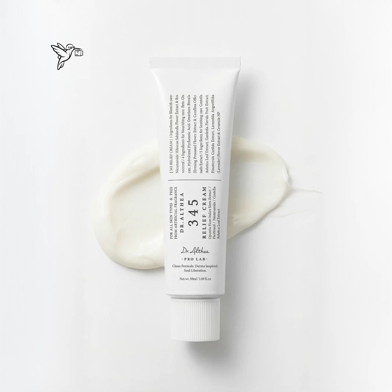 Crema Dr. Althea 345 Relief – Crema Coreana Calmante para Manchas, Hidratación y Piel Sensible