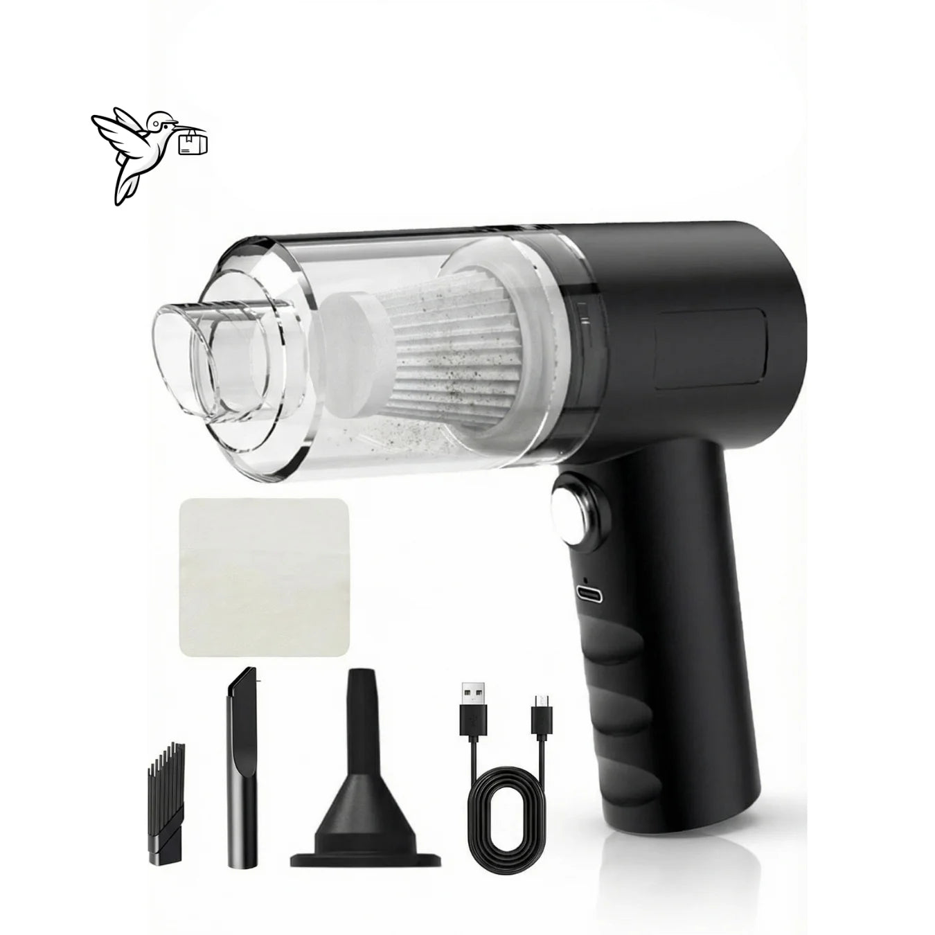 Mini Aspiradora Portátil USB | 3 en 1 - Aspira y Sopla