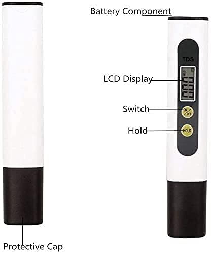 Medidor Digital de Calidad de Agua 3 en 1 (TDS, EC y Temperatura)