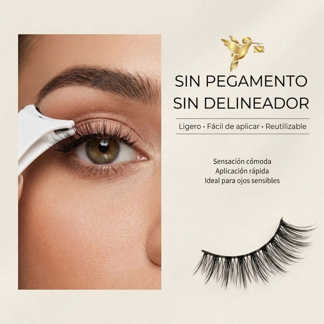 Pestañas Magnéticas | Mirada Perfecta sin Pegamento