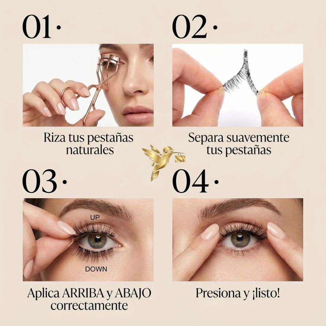 Pestañas Magnéticas | Mirada Perfecta sin Pegamento
