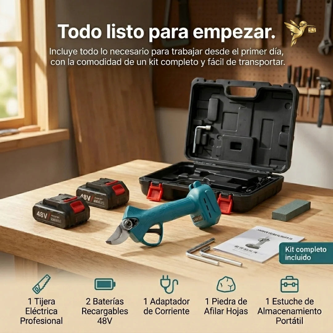 Cortadora Eléctrica Inalámbrica | Mucho Más que una Tijera de Podar