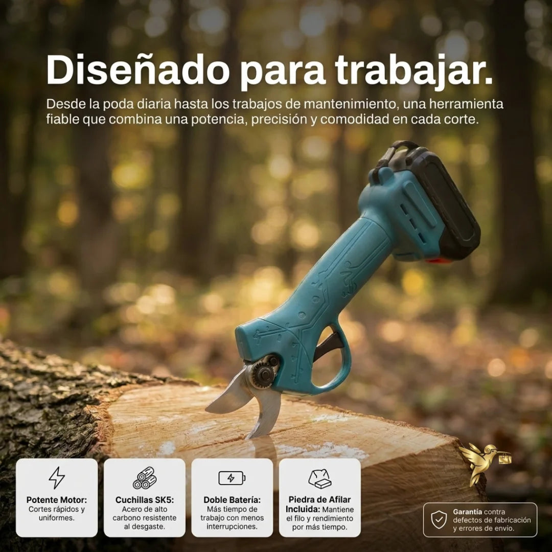 Cortadora Eléctrica Inalámbrica | Mucho Más que una Tijera de Podar