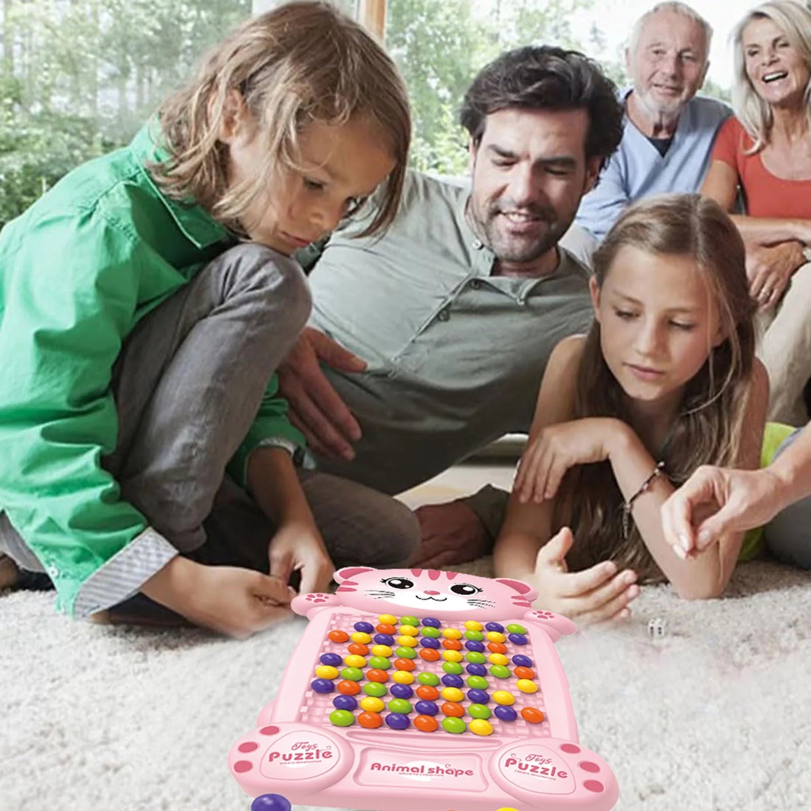 Juego Educativo Gatito de Colores