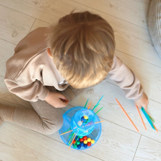 Juego de Habilidad “No Dejes Caer las Bolas”