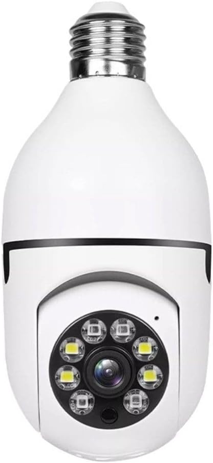 Cámara Bombillo WiFi 360° | Vigila tu Hogar Desde el Celular
