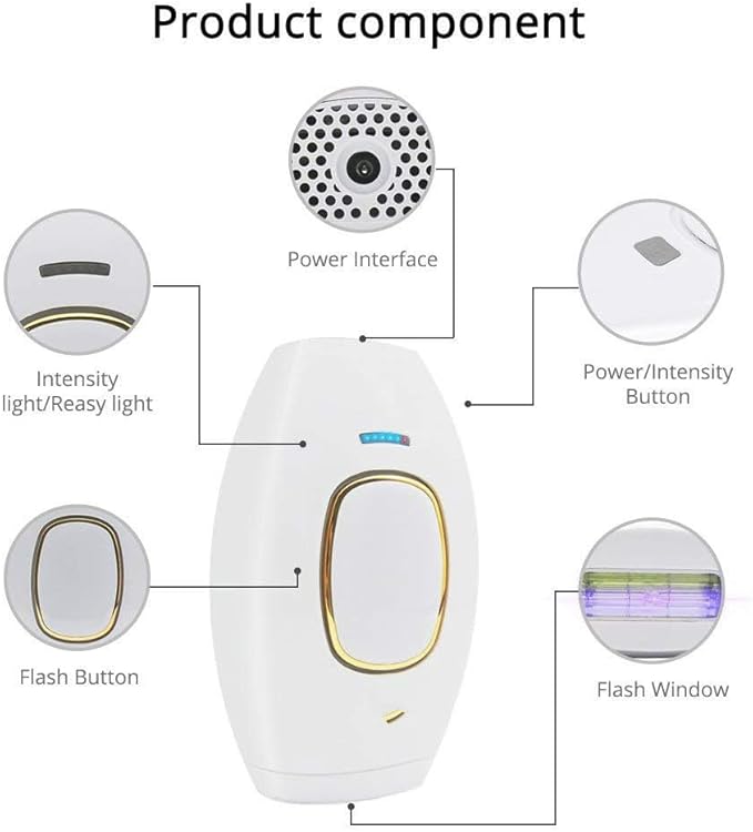 Depiladora Láser IPL Permanente para Uso en Casa