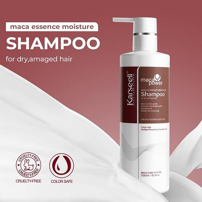 Shampoo Karseell con Argán | Cabello Suave, Brillante y Saludable