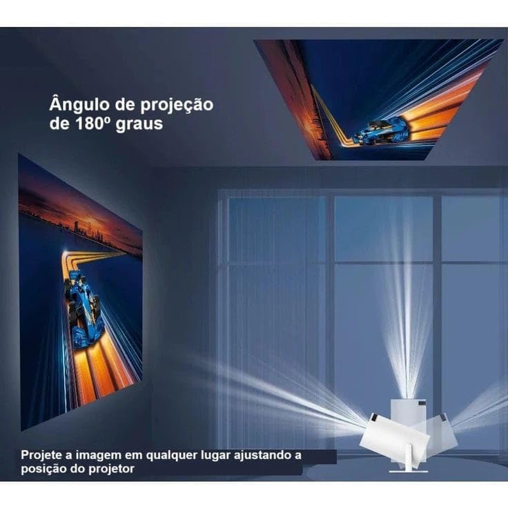 Proyector Inteligente HD con Android 12.1 y WiFi 6